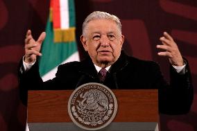 Mexico’s President, Lopez Obrador News Conference