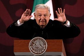 Mexico’s President, Lopez Obrador News Conference