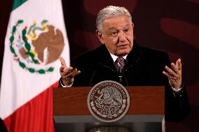 Mexico’s President, Lopez Obrador News Conference