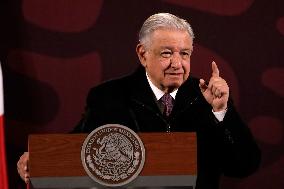 Mexico’s President, Lopez Obrador News Conference