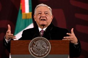 Mexico’s President, Lopez Obrador News Conference