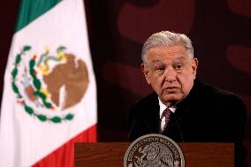 Mexico’s President, Lopez Obrador News Conference