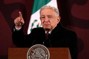 Mexico’s President, Lopez Obrador News Conference