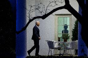 DC: President Joe Biden Returns to the White House
