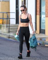 Olivia Wilde Shows Off Her Toned Abs - LA