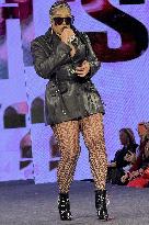Ashanti Performs At Fashion Show - NYC