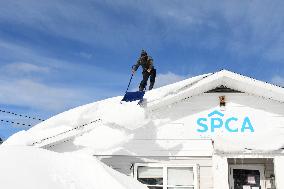 Nova Scotia Gets Extreme Snow - Canada