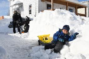 Nova Scotia Gets Extreme Snow - Canada