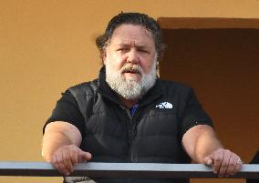 Russell Crowe At Sanremo Festival - Italy