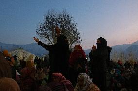 Miraj-Ul-Alam Celebration in Kashmir - India