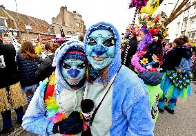 Carnival Fever In The Northern City Of Dunkirk - France