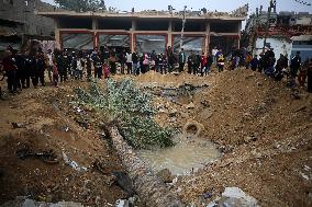 Israel-Palestine Conflict-Damage In Deir Al-Balah