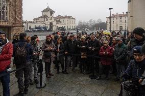 Vittorio Emanuele Of Savoy Mourning - Turin