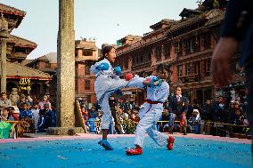 School Level Karate Competition In Bhaktapur