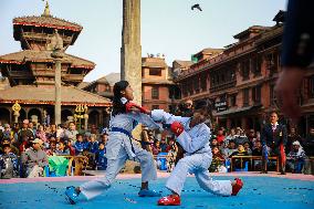 School Level Karate Competition In Bhaktapur