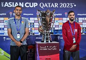 Press Conference Qatar V Jordan-AFC Asian Cup Qatar 2023