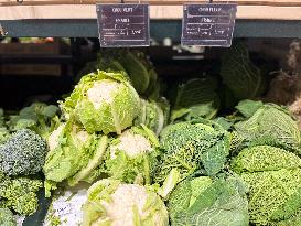 Fruit And Vegetables In A Supermarket - Meudon