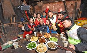 #CHINA-CHINESE LUNAR NEW YEAR-EVE-REUNION DINNER (CN)
