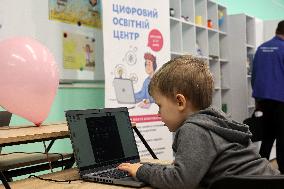 Digital educational center opened in Kharkiv region