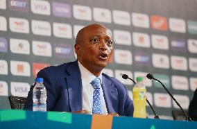 Patrice Motsepe Hosts A Press Conference (CAN) 2024