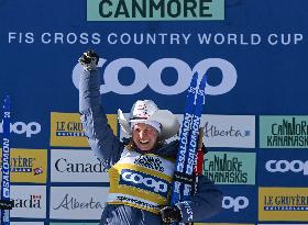 Women's Cross Country 15km Freestyle Mass Start In Canmore
