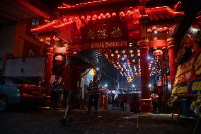 Lunar New Year Celebration In Indonesia
