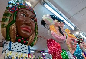 Brazilians Go Shopping For Carnival Items