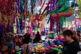 Brazilians Go Shopping For Carnival Items