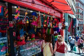 Brazilians Go Shopping For Carnival Items