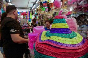 Brazilians Go Shopping For Carnival Items