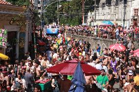 ''Carmelitas'' Block Party In Rio de Janeiro