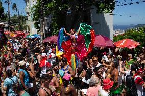 ''Carmelitas'' Block Party In Rio de Janeiro