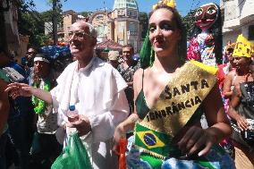 ''Carmelitas'' Block Party In Rio de Janeiro