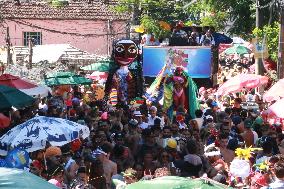 ''Carmelitas'' Block Party In Rio de Janeiro