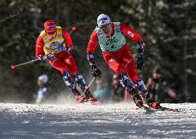 Men's Cross Country 15km Freestyle Mass Start In Canmore