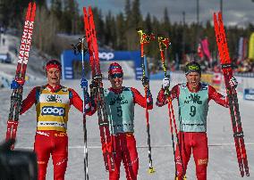 Men's Cross Country 15km Freestyle Mass Start In Canmore