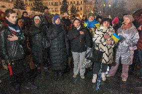 Rally in support of Valerii Zaluzhnyi held in Kyiv