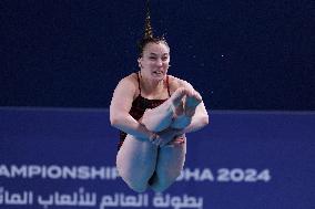 (SP)QATAR-DOHA-DIVING-WORLD AQUATICS CHAMPIONSHIPS-WOMEN-3M-SPRINGBOARD