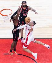 (SP)CANADA-TORONTO-BASKETBALL-NBA-ROCKETS VS RAPTORS