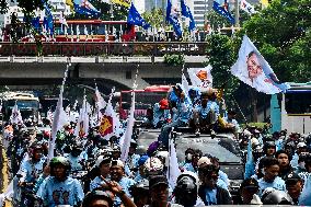 The Last Grand Campaign Prabowo Gibran In Jakarta