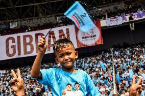 The Last Grand Campaign Prabowo Gibran In Jakarta