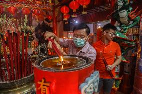 Chinese Lunar New Year Celebration In Indonesia
