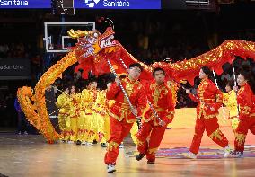 Chinese New Year celebration at the Palau Blaugrana