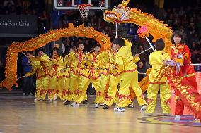 Chinese New Year celebration at the Palau Blaugrana