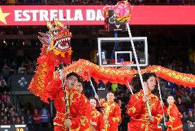 Chinese New Year celebration at the Palau Blaugrana