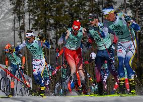 FIS World Cup Cross-Country In Canmore - Men's 15km Freestyle Mass