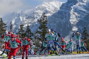 FIS World Cup Cross-Country In Canmore - Men's 15km Freestyle Mass