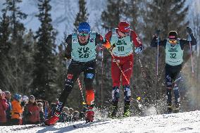 FIS World Cup Cross-Country In Canmore - Men's 15km Freestyle Mass