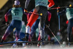 FIS World Cup Cross-Country In Canmore - Men's 15km Freestyle Mass