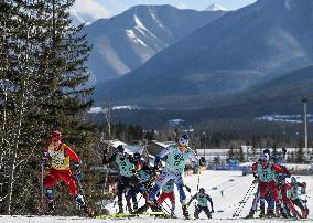 FIS World Cup Cross-Country In Canmore - Men's 15km Freestyle Mass